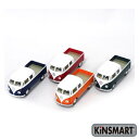 KiNSMART キンスマート プルバックミニカー 1/34 1963 ワーゲンバス Wキャブピックアップ 4色セット 誕生日 クリスマス プレゼント ギフト ...
