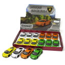 KiNSMART キンスマート プルバックミニカー 1/36 ランボルギーニ ウラカン 4色アソート 12個入りBOX 誕生日 クリスマス プレゼント ギフト ...