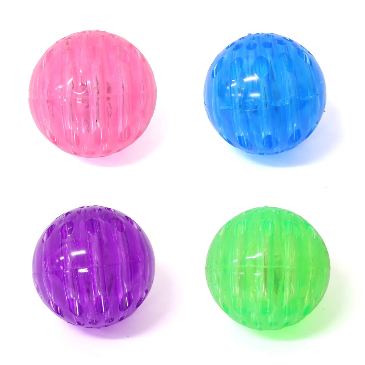 はずむ! フラッシュボール 1個 単品 選べる4色 光る おもちゃ 縁日 お祭り 景品 203-900の商品画像
