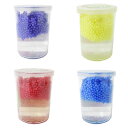 ふわふわスライム 発砲ビーズ入りスライム ビーズスライミー おもちゃ ねんど遊び スライム 子供 景品 4色 バラ 誕生日 クリスマス プレゼント ギフト 20...