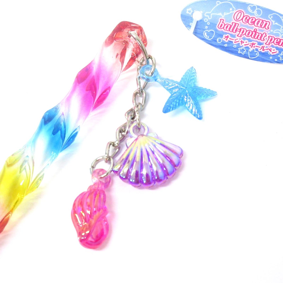 【楽天1位】 ボールペン レインボーツイストペン シェル 単品 ステーショナリー 文房具 誕生日 クリスマス プレゼント ギフト 301-641 ビンゴ景品 子供 子ども 景品 tennmayashop-10001301 テンマヤショップ 楽天市場店 サンプル画像3