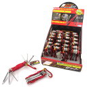 男前工具セット6pcs レッド +−ドライバー 24個入りBOX DIY 工具 日曜大工 レジャー 603-233 誕生日 クリスマス プレゼント ...