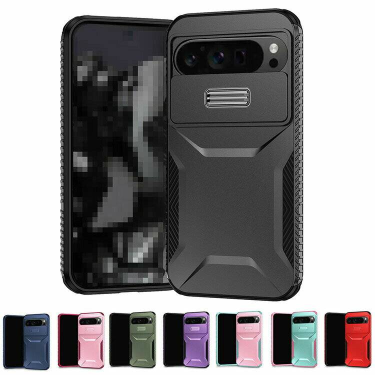 Rakuten - Pixel9a ケース 耐衝撃 カバー スライド式カメラレンズカバー付き レンズ保護 2重構造 Google グーグル ピクセル9a アンドロイド おすすめ おしゃれ スマートフォン/スマフォ/スマホケース/カバー スマートフォンカバー スマホカバー カワイイ カラバリ 耐衝撃ケース