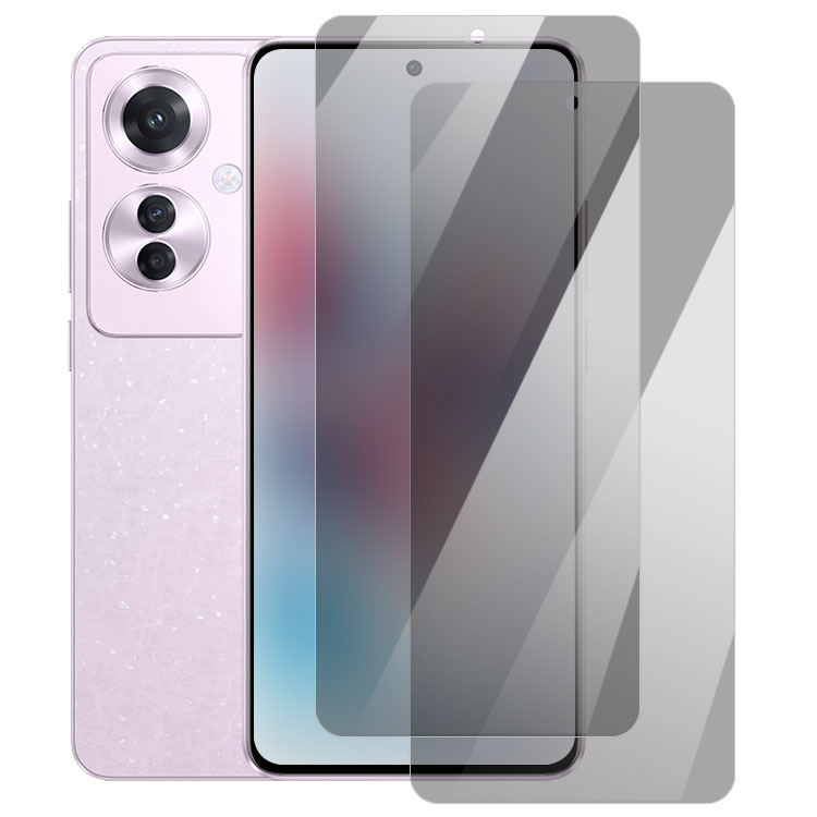 OPPO Reno11 A ガラスフィルム OPPO Reno11 F 5G 2枚入り 覗き見防止 強化ガラス 液晶保護 9h 液晶保護シート オッポ リノ11 A 液晶保護 ガラスシート 画面保護 保護フィルム 傷防止 カワイイ カラバリ 耐衝撃ケース 傷に強い 丈夫 おすすめ カワイイ スマートフォンカバ