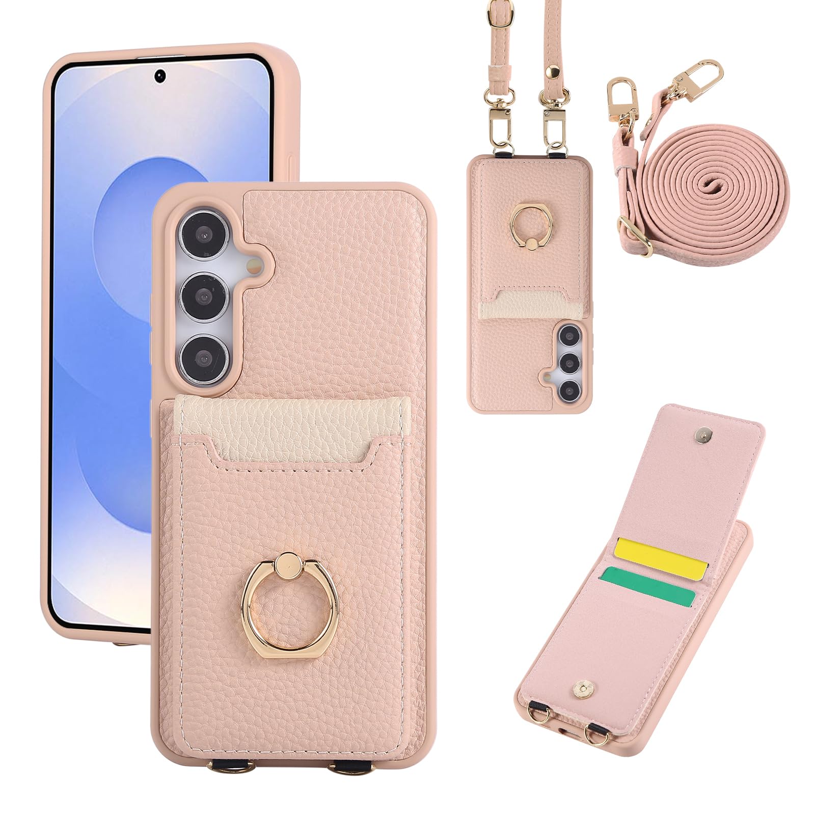 Google Pixel 10 / 10 Pro ケース 手帳型 グーグルピクセル10 ケース ショルダー 耐衝撃ケース 傷に強い 丈夫 おすすめ カワイイ オススメ Googleピクセル10 カバー 背面手帳型 ぐーくるぴくせる10 Pro スマホケース リング付き スタンド機能 カード収納 肩掛け