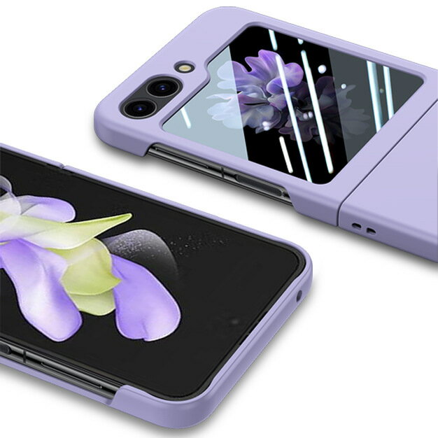 Rakuten - Galaxy Z Flip7 強化ガラス付きハードケース ‧ 小窓スクリーン保護一体型デザイン ‧ 落下衝撃吸収PC素材 ‧ 指紋防止・耐スクラッチ加工 ‧ スリムで軽量フィット感 ‧ 豊富な10色展開」