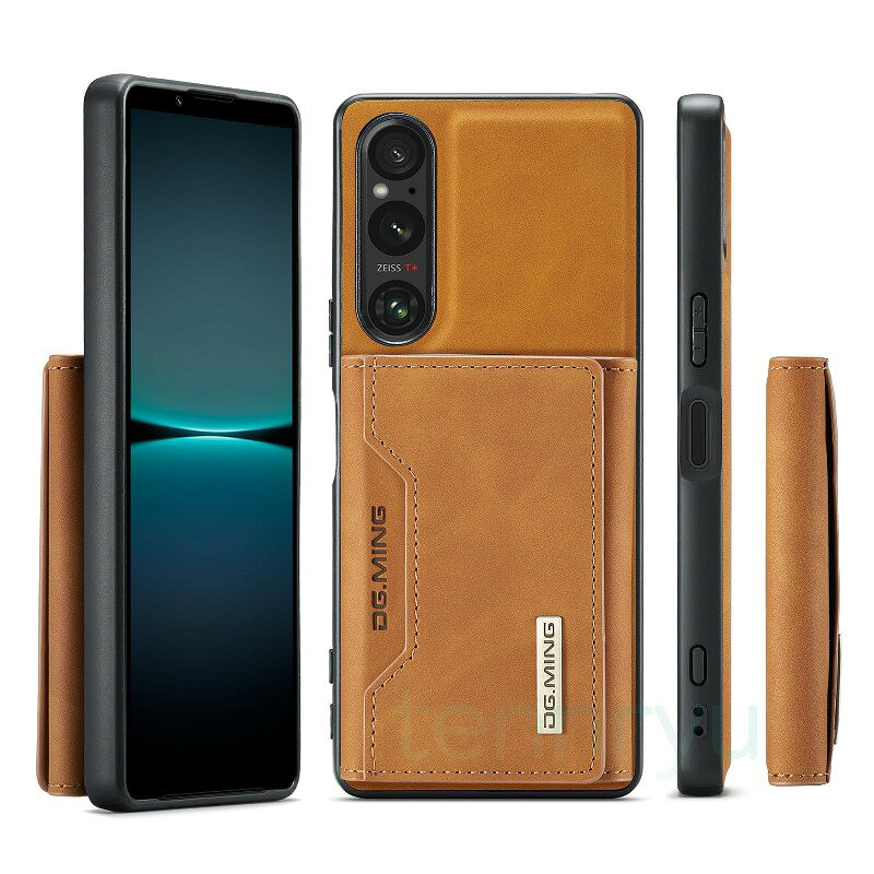 Rakuten - Sony Xperia 1 VI (2024) ケースレザーウォレット型 ‧ 2in1分離式マグネット保護カバー ‧ カード収納&お札入れ付き財布一体型 ‧ キックスタンド搭載 ‧ 耐衝撃・耐久性抜群 ‧ グリーンレザー おしゃれ 人気 スマートフォンカバー スマホカバー カワイイ カラバリ