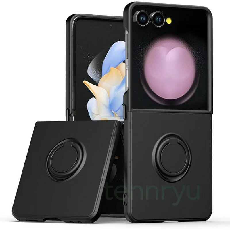 Rakuten - galaxy z flip7 ケース シリコン 四色 リング付き 男女兼用 スタンド機能 高級 人気 galaxy z flip7 ケース