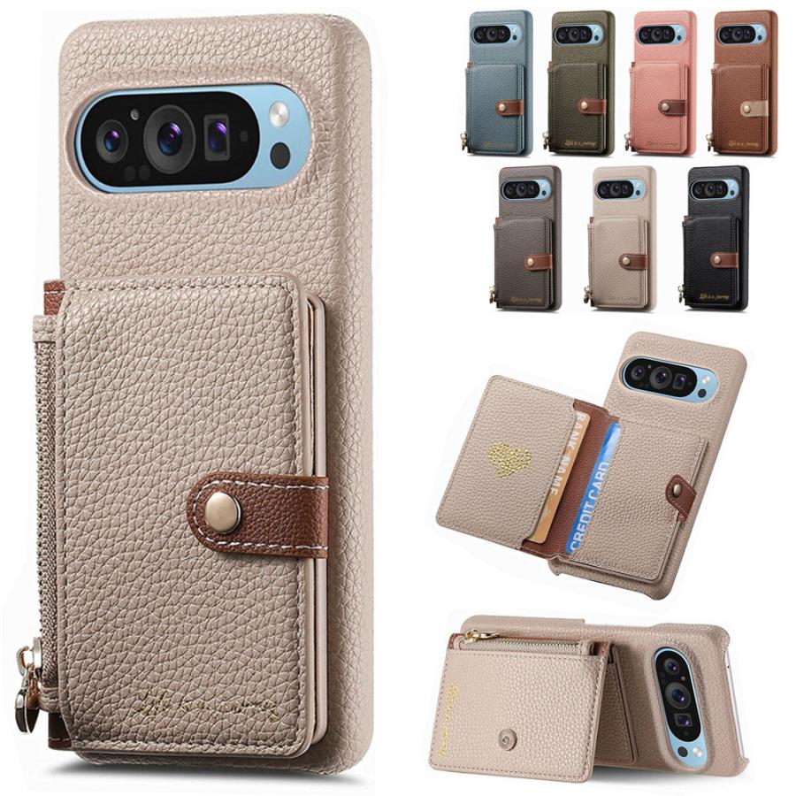 google Pixel 10ケース pixel 9 pro xl ケース カード収納 背面 googleピクセル9 ケーススマートフォンカバー スマホカバー カワイイ カラバリ 耐衝撃ケース 傷に強い 丈夫 おすすめ google pixel 9 pro ケース 小銭入れ googleピクセル8a ケース スタンド pixel8 ケース