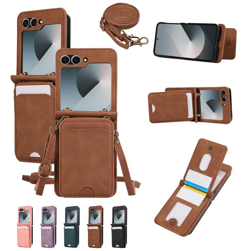 Rakuten - galaxy z flip6 ケース ショルダー 斜め掛け galaxy z flip5 ケース カード収納 galaxy z フリップ4 スマホケース スマートフォンカバー スマホカバー カワイイ カラバリ 耐衝撃ケース 傷に強い 丈夫 おすすめ カワイイ 折りたたみ式 おしゃれ zflip3 ケース 肩掛け