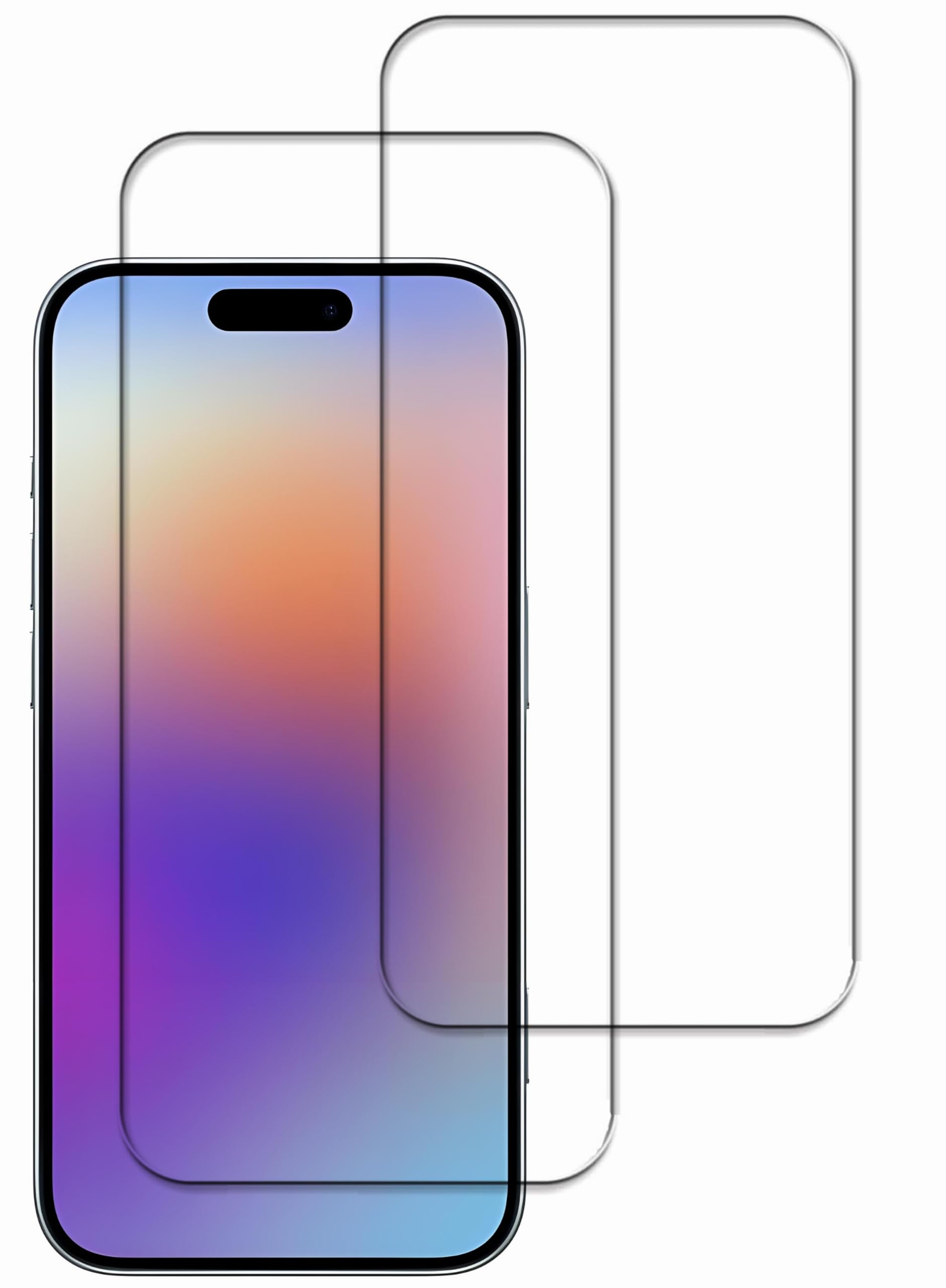 Rakuten - 適用 iPhone 17/17pro 用の ガラスフィルム 強化ガラス【2枚セット】指紋認証対応 日本素材製 ガラスカバー 極薄 高透過率 耐指紋 撥油性 2.5Dラウンドエッジ加工 硬度9H/高透過率/自動吸着 適用 いphone17/17pro 用の 保護フィル 傷に強い おすすめ カワイイ