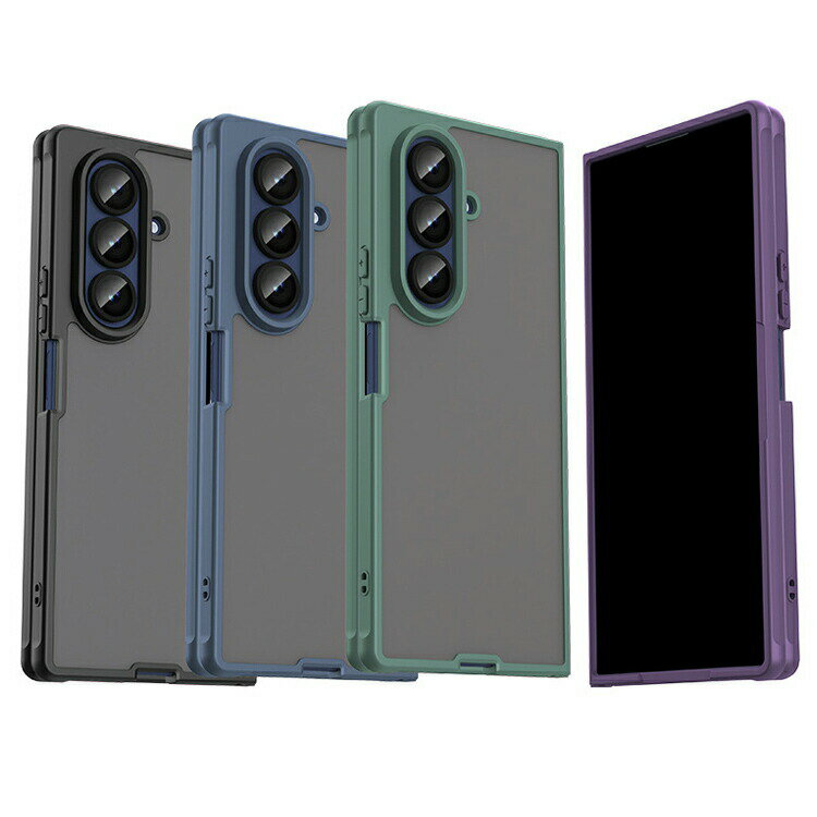Rakuten - Galaxy Z Fold7 ケース /カバー 折りたたみ型 マット 半透明 プラスチック ハードケース シンプル お洒落 Samsung サムスン ギャラクシー Z フォールド7 保護ケース アンドロイド おすすめ おしゃれ