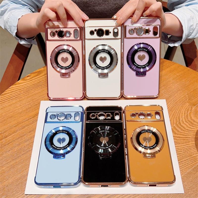 Rakuten - google pixel 9 pro ケース Magsafe対応 googleピクセル9 ケース google pixel 9 pro xl ケース 隠し収納式 スタンド googleピクセル8 ケース pixel8pro pixel7a 携帯カバー 耐衝撃 軽量 薄型 おしゃれ かわいい 韓国 シンプル 人気 スマホケース 全機種対応 母の日