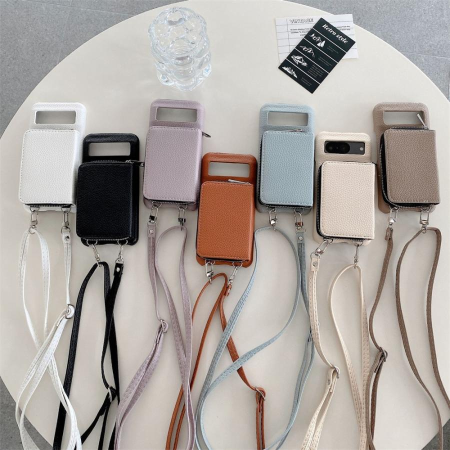 Rakuten - スマホショルダー Google Pixel 9 ケース カード収納 グーグルピクセル8aケース ショルダーストラップ 肩掛け Google Pixel 9 pro ケース Pixel8 Pixel7 Pixel6 携帯カバー 耐衝撃 軽量 薄型 おしゃれ かわいい 韓国 シンプル 人気 スマホケース 全機種対応 母の日
