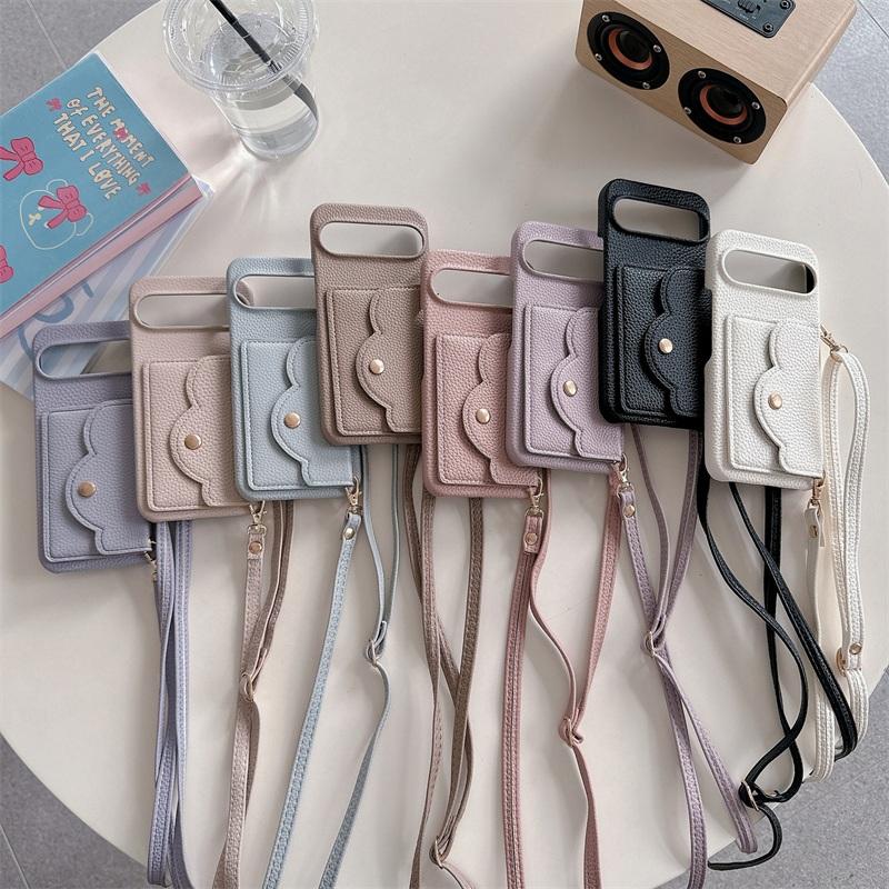 Rakuten - スマホショルダー google pixel 9 pro ケース カード入れ 背面 googleピクセル8a ケース 韓国 おしゃれ googleピクセル7aケース ショルダーストラップ 斜め掛け 携帯カバー 耐衝撃 軽量 薄型 おしゃれ かわいい 韓国 シンプル 人気 スマホケース 全機種対応 母の日