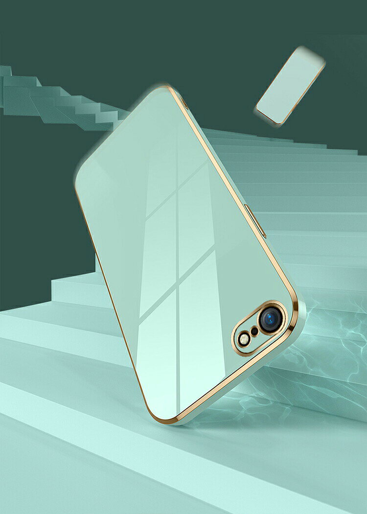 iPhone16e 耐衝撃 ケース/カバー ストラップ付き メッキ TPU ソフトケース 可愛い お洒落 シンプル ストラップ穴 Apple 傷に強い 丈夫 オススメ かわいい  人気アップル アイフォン 16e おすすめ ストラップホール付き スマートフォン/スマフォ/スマホケース/カバー - 3