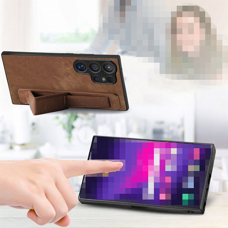 Galaxy S25 ケース S25+/S25 Ultra カバー 耐衝撃 PUレザーケース 片手操作 スタンド機能 ストラップホール付き アンドロイド オススメ かわいい 人気 ケース Samsung サムスン ギャラクシー S25/S25 プラス/S25 ウルトラ スマートフォン/スマフォ/スマホケース/カバー - 3