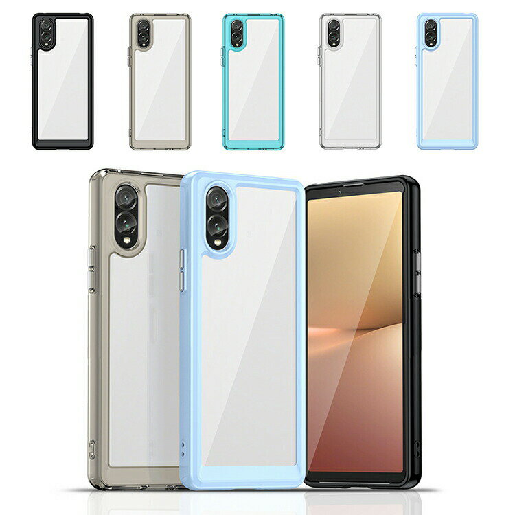 Rakuten - Galaxy S25 Edge クリア カメラ保護あり カバー クリア 透明 TPU + プラスチック ハードケース ストラップ穴 シンプル サムスン 傷に強い 丈夫 オススメ かわいい 人気 ギャラクシー S25 Edge Samsung アンドロイド おしゃれ スマートフォン/スマフォ/スマホケース/カバー