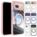 Pixel9a クリアケース 耐衝撃 スマホカバー カバー クリア 透明 一体型リング付き スタンド機能 ストラップホール付き シンプル カワイイ カラバリ 韓国 背面ケース オススメ かわいい 人気 プレゼント ギフト Google グーグル ピクセル9a アンドロイド おすすめ おしゃれ