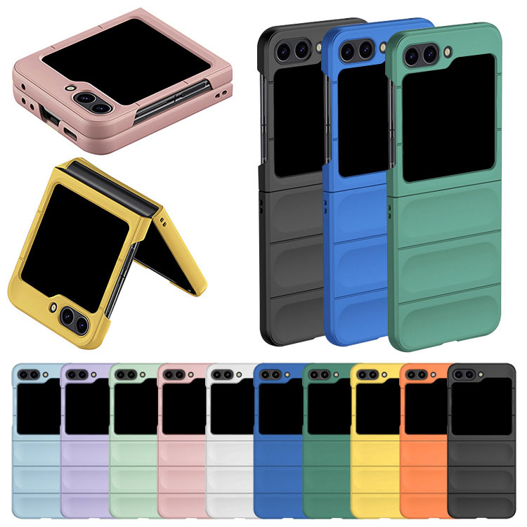 Rakuten - Galaxy Z Flip7 ケース カバー 折りたたみ型 カメラ保護あり プラスチック ハードケース ストラップ穴 可愛い お洒落 豊富なカラバリ Samsung サムスン ギャラクシー Z フリップ7 保護ケース アンドロイド おすすめ おしゃれ スマートフォン/スマフォ/スマホケース/カバー