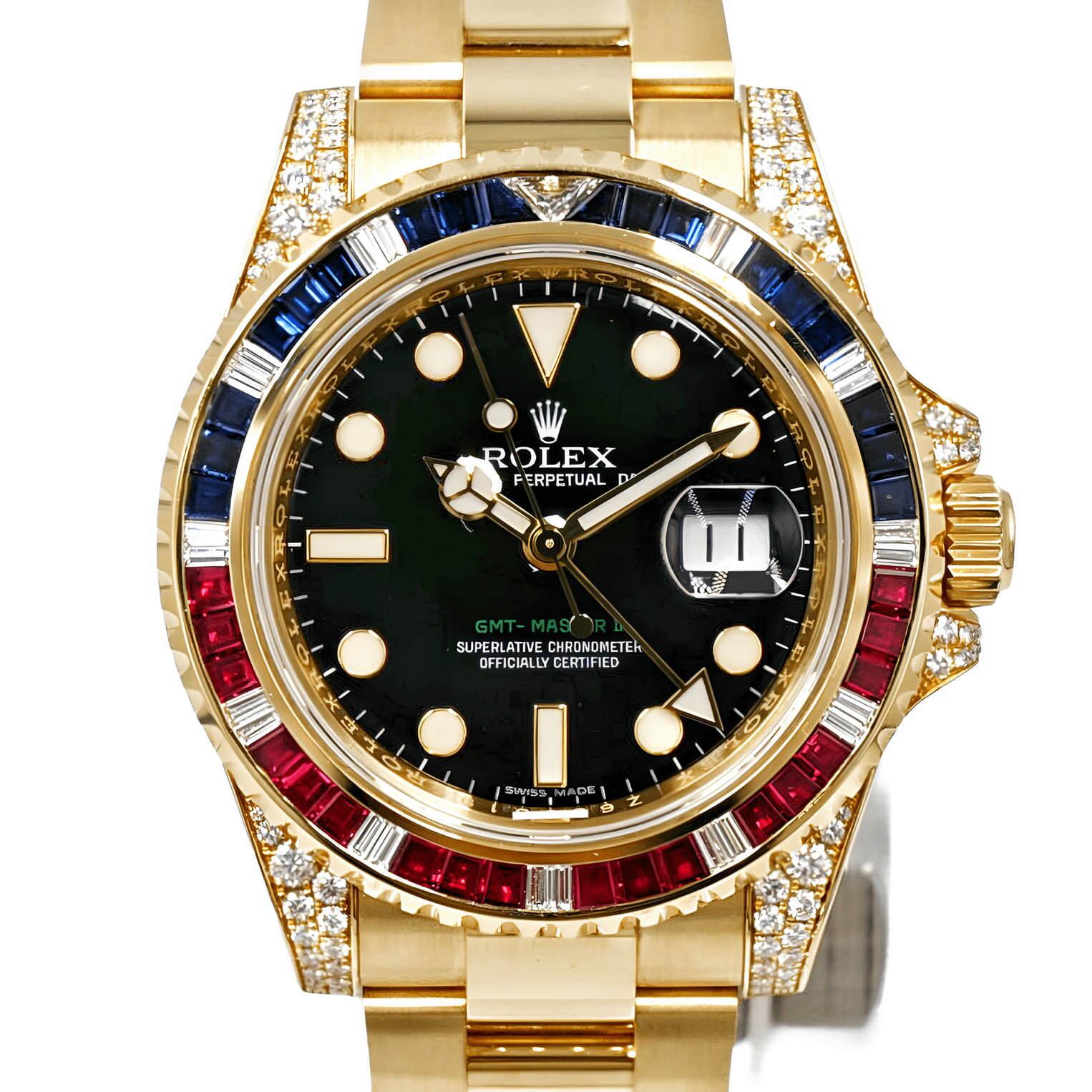 ロレックス （ROLEX） GMTマスター2 116758SARU 〔ブラック文字盤〕 〔腕時計〕 〔メンズ〕 〔Z番シリアル〕 〔ギャラ・箱〕 【中古・美品】