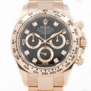 ロレックス (ROLEX) コスモグラフ デイトナ 116505G 〔ブラック/ピンクゴールド文字盤〕 〔腕時計〕 〔メンズ〕 〔ランダムシリアル〕 〔純正BO...