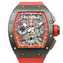 リシャール・ミル （RICHARD MILLE） フェリペマッサ シンガポール限定 50本 RM011-FM /AT 〔スケルトン文字盤〕 〔腕時計〕 〔メンズ〕 〔自動巻き〕 【中古・美品】