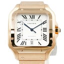 カルティエ （Cartier） サントス ドゥカルティエ ウォッチ LM WGSA0018 〔シルバー盤〕 〔ギャラ・箱〕 〔自動巻き〕 〔腕時計〕 〔2023年〕 〔ユニセックス〕 【中古・美品】