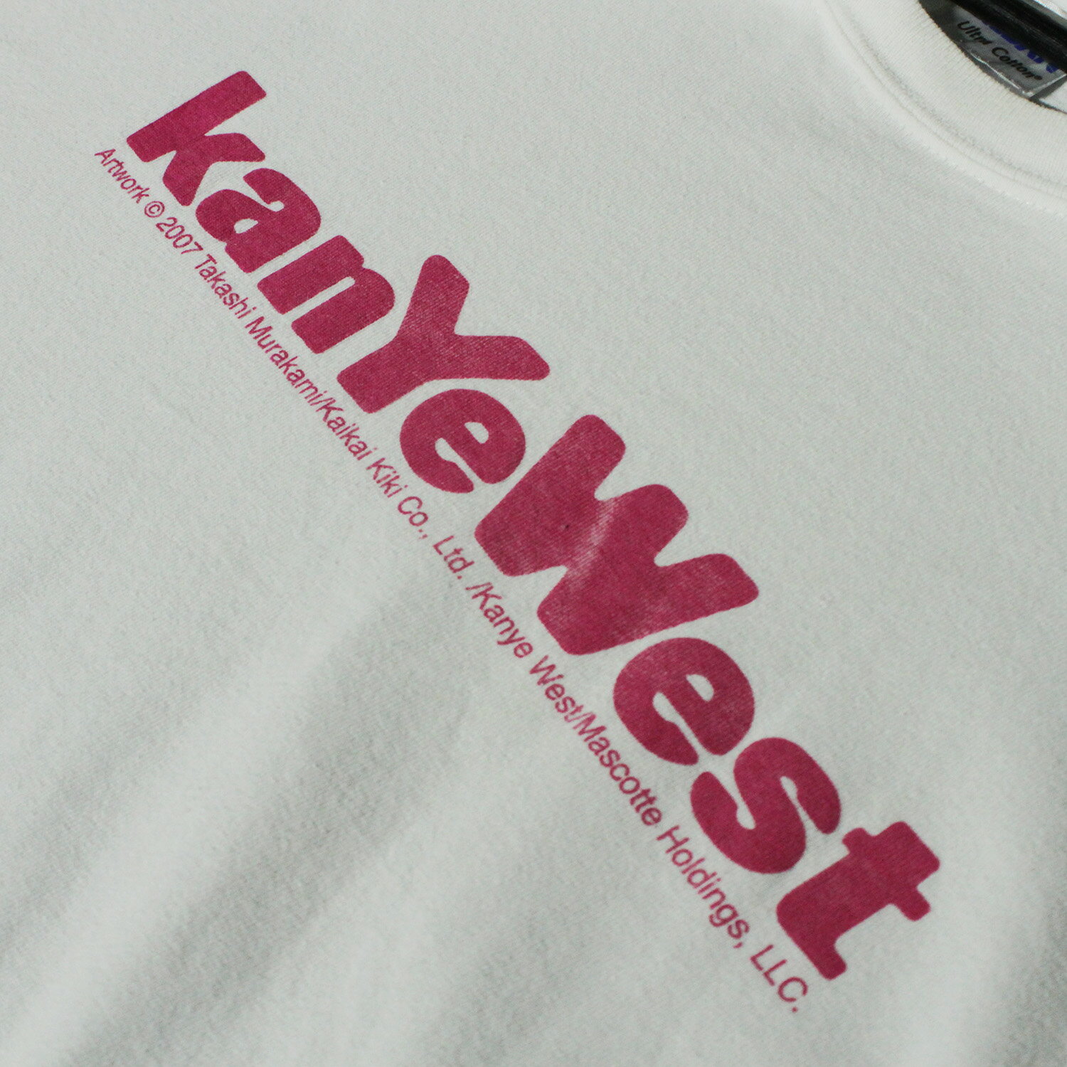 90s VINTAGE TEE Kanye West Graduation Gildan L カニエ・ウェスト 半袖 Tシャツ ホワイト