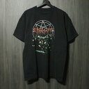 VINTAGE TEE Slipknot "2001 Member Photo Tee" U.S.T'S 707 L スリップノット 半袖Tシャツ ブラック