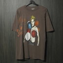 90s VINTAGE TEE L7”Hungry For Stink” TULTEX XL レイヤー7スイッチ 半袖Tシャツ ブラック