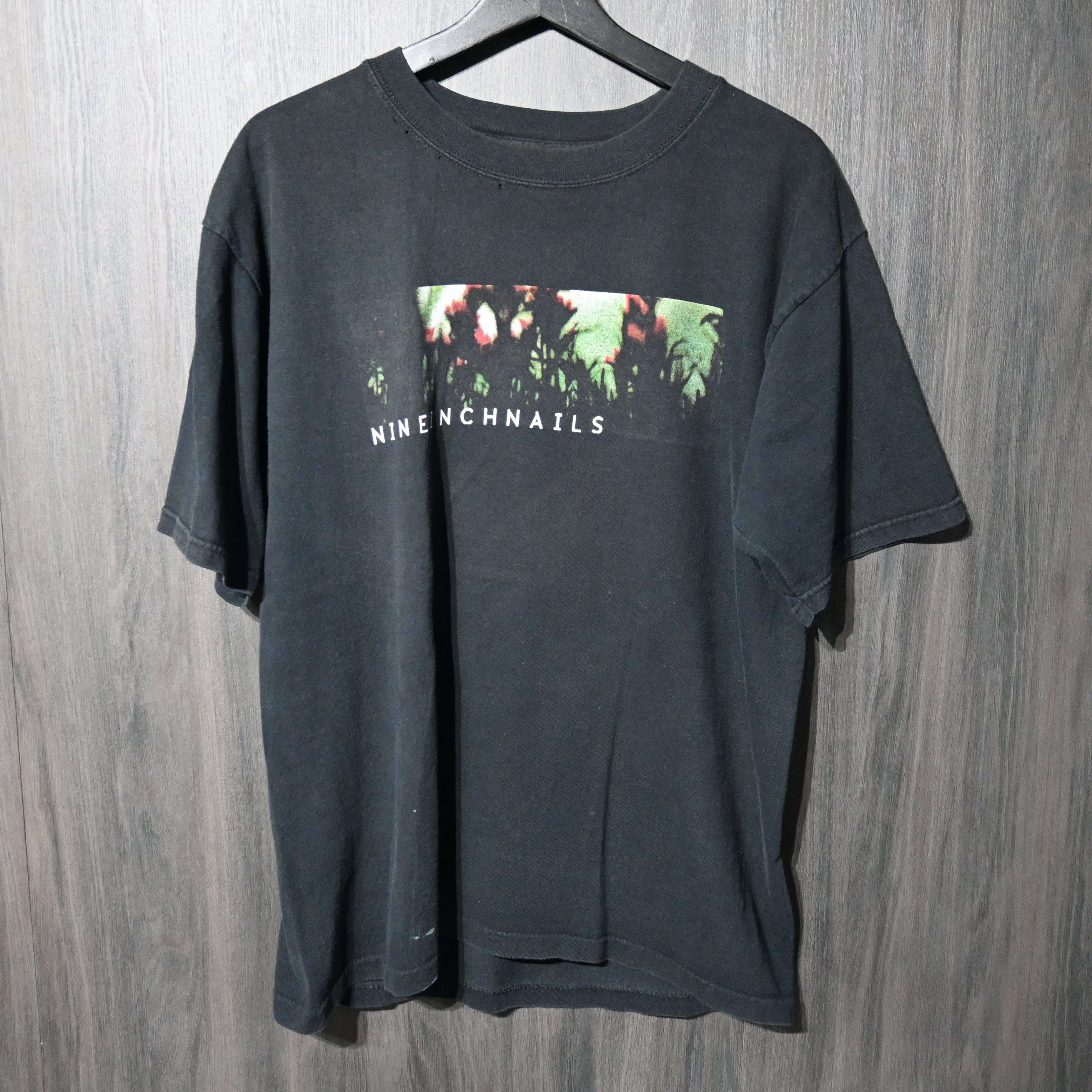 90s VINTAGE TEE Nine Inch Nails " The Fragile " CutTag Fits XL ナイン・インチ・ネイルズ 半袖 Tシャツ ブラック