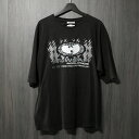 90s VINTAGE TEE Wu-Tang ”Worldwide“ Wu Were XXL ウータンクラン ワールドワイド 半袖Tシャツ ブラック