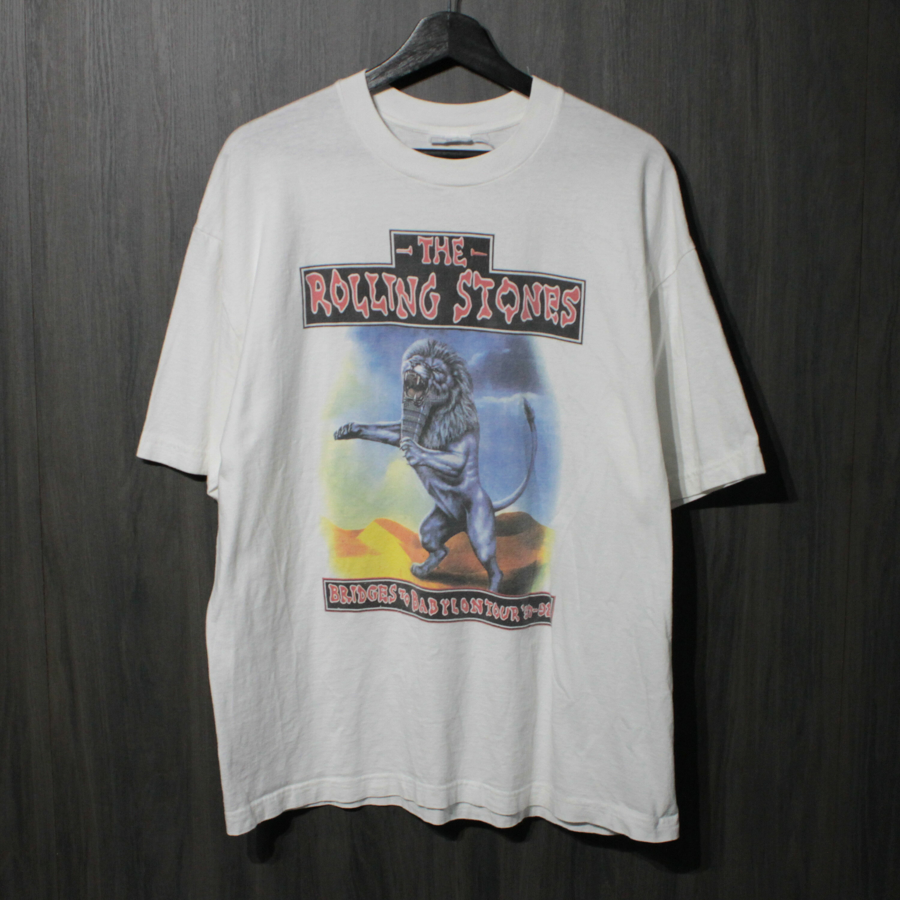 ローリングストーンズ Tシャツ ブリッジズ トゥ バビロン/Lサイズ/ ヴィンテージ THE ROLLING STONES/ローリング・ストーンズ サイズ:L