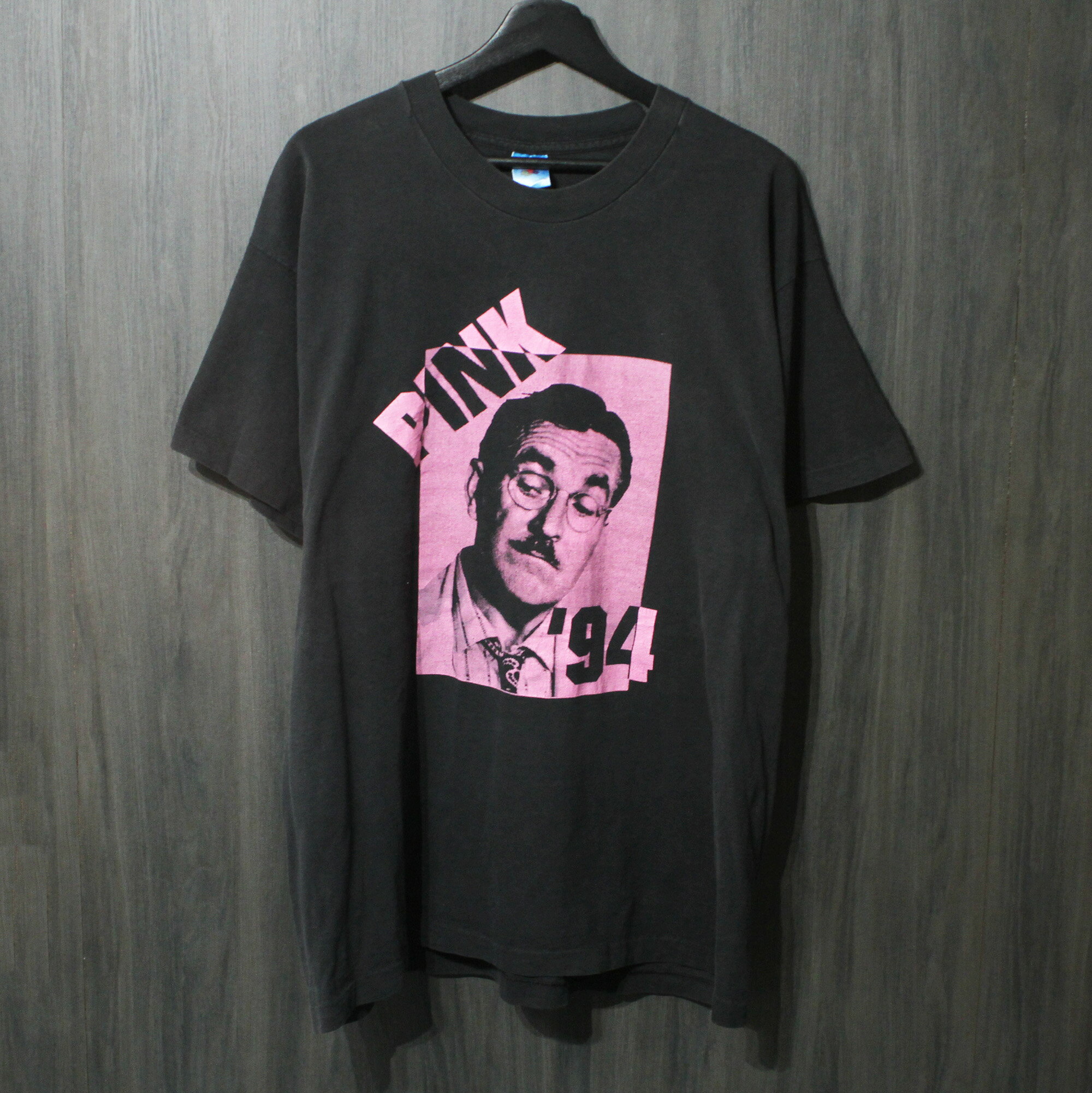 90s VINTAGE TEE Pink Floyd "The Barber " FOTL XL ピンク・フロイド 半袖Tシャツ ブラック