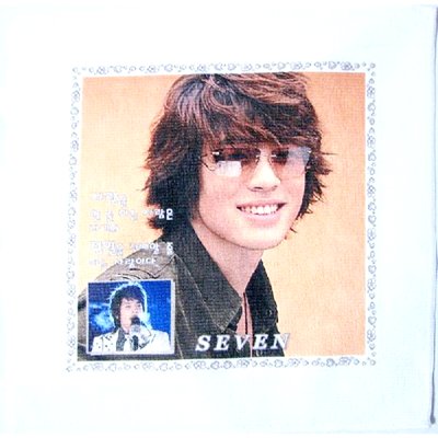 SE7EN(セブン) ハンドタオル柄1