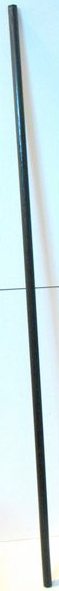 カンフー武具・ 六尺棍棒(バンレイシ科メンピサン製）黒色塗装　径3cm