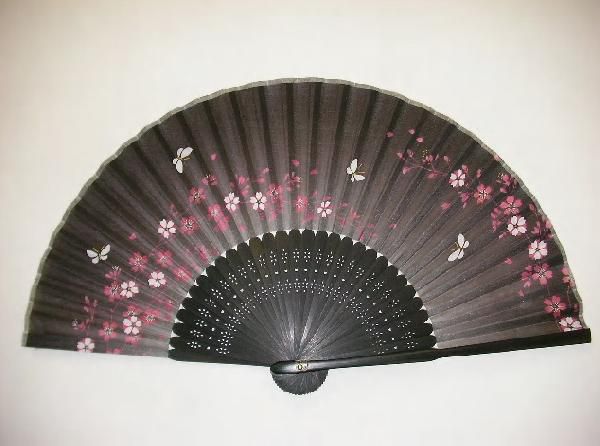 F581 扇子(シルク製)