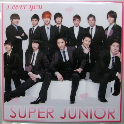 乐天商城 - Super Junior 硬化ガラスコースター3