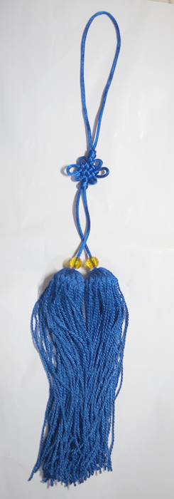 剣穂(けんすい) -太極拳カンフー刀剣用の房飾り50cm(青色)