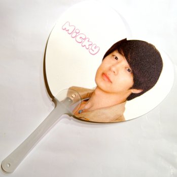 東方神起YUCHUN(Micky) うちわ(団扇)3