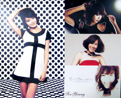 Girls Generation(少女時代) Soo Young マウスパッド1