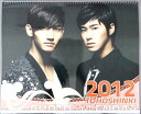 東方神起(2人ユニット) 2012年壁掛けカレンダー1