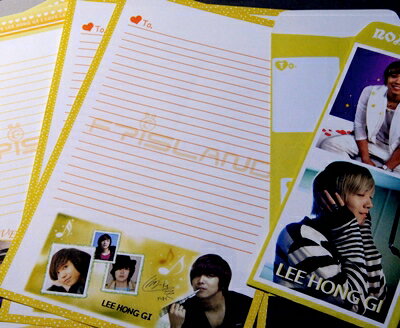 FTIsland イ・ホンギ レターセット1