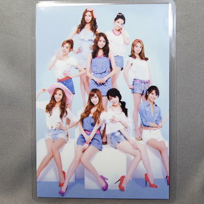 Girls Generation(少女時代) ラミネート加工フォトカード1