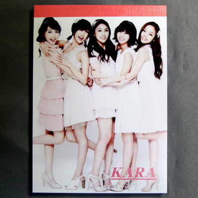 KARA メモパッド4柄入り