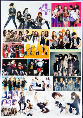 4Minute ステッカー1