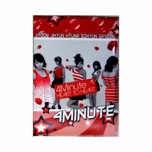 4Minute クリアファイル2