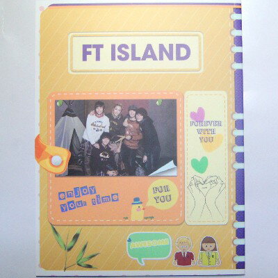 FTIsland ダイアリーノート（A5サイズ)