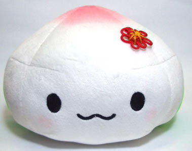 中華桃まんミニクッション